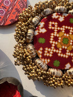 Classic Mini Platter : Pink Colloquial Dvine Pichwai + OG Infloresence Divine Pichwai
