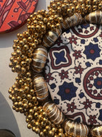 Classic Mini Platter : Pink Colloquial Dvine Pichwai + OG Infloresence Divine Pichwai