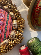 Classic Mini Platter : Pink Colloquial Dvine Pichwai + OG Infloresence Divine Pichwai