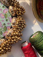 Classic Mini Platter : Pink Colloquial Dvine Pichwai + OG Infloresence Divine Pichwai