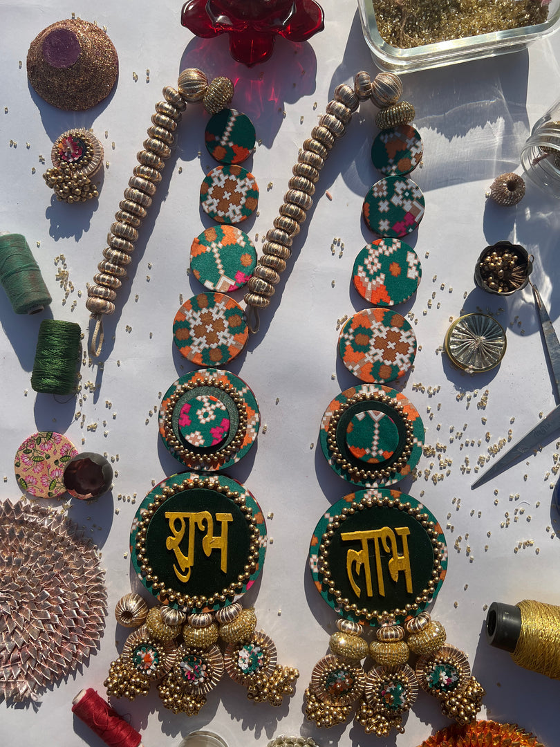 Long Two-Way Shubh Labh (2 colors)