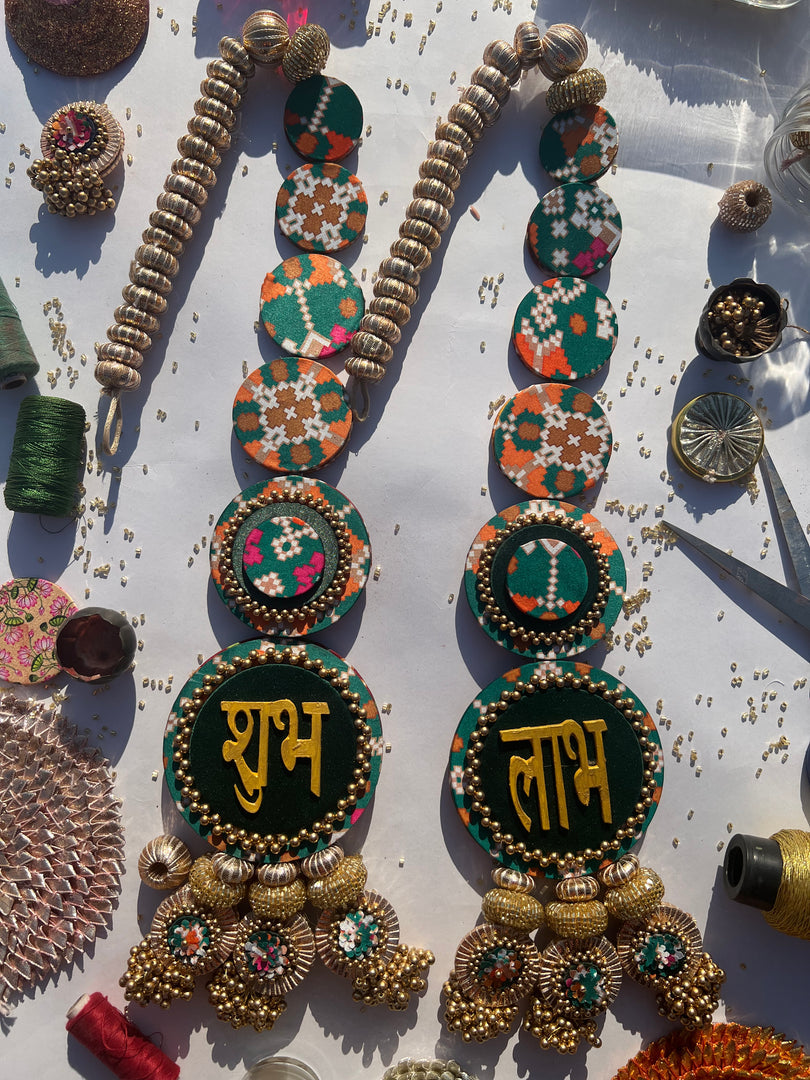 Long Two-Way Shubh Labh (2 colors)