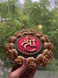 SHRI Solid Maroon Platter