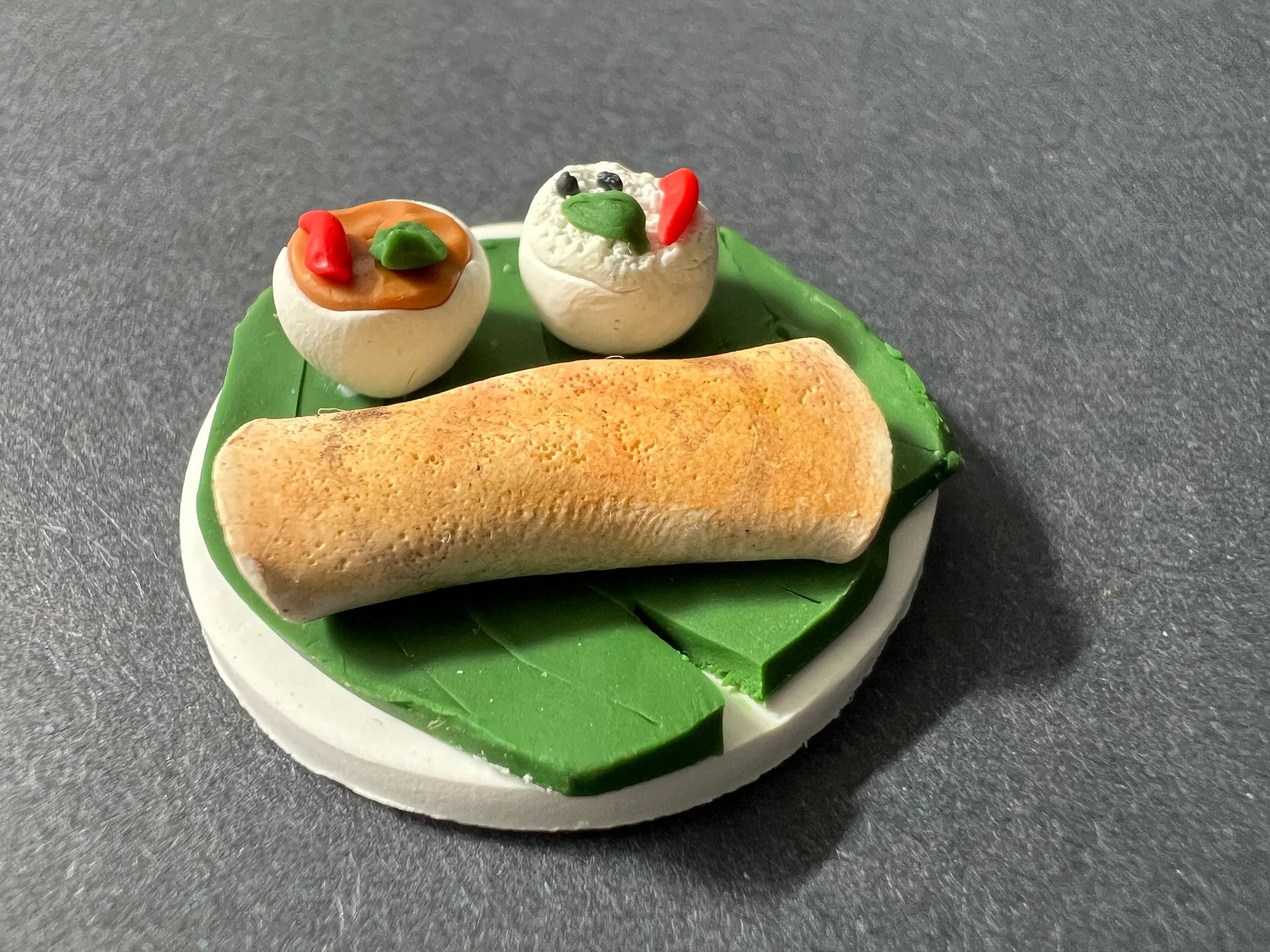 Folded Dosa Miniature Magnet