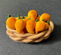 Mango Basket Miniature Magnet