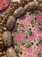 Diva Diya : OG Infloresence Divine Pichwai + Pink Colloquial Dvine Pichwai