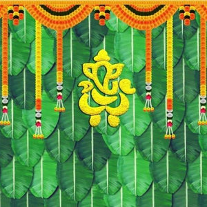 Cloth Ganesha Backdrops #2