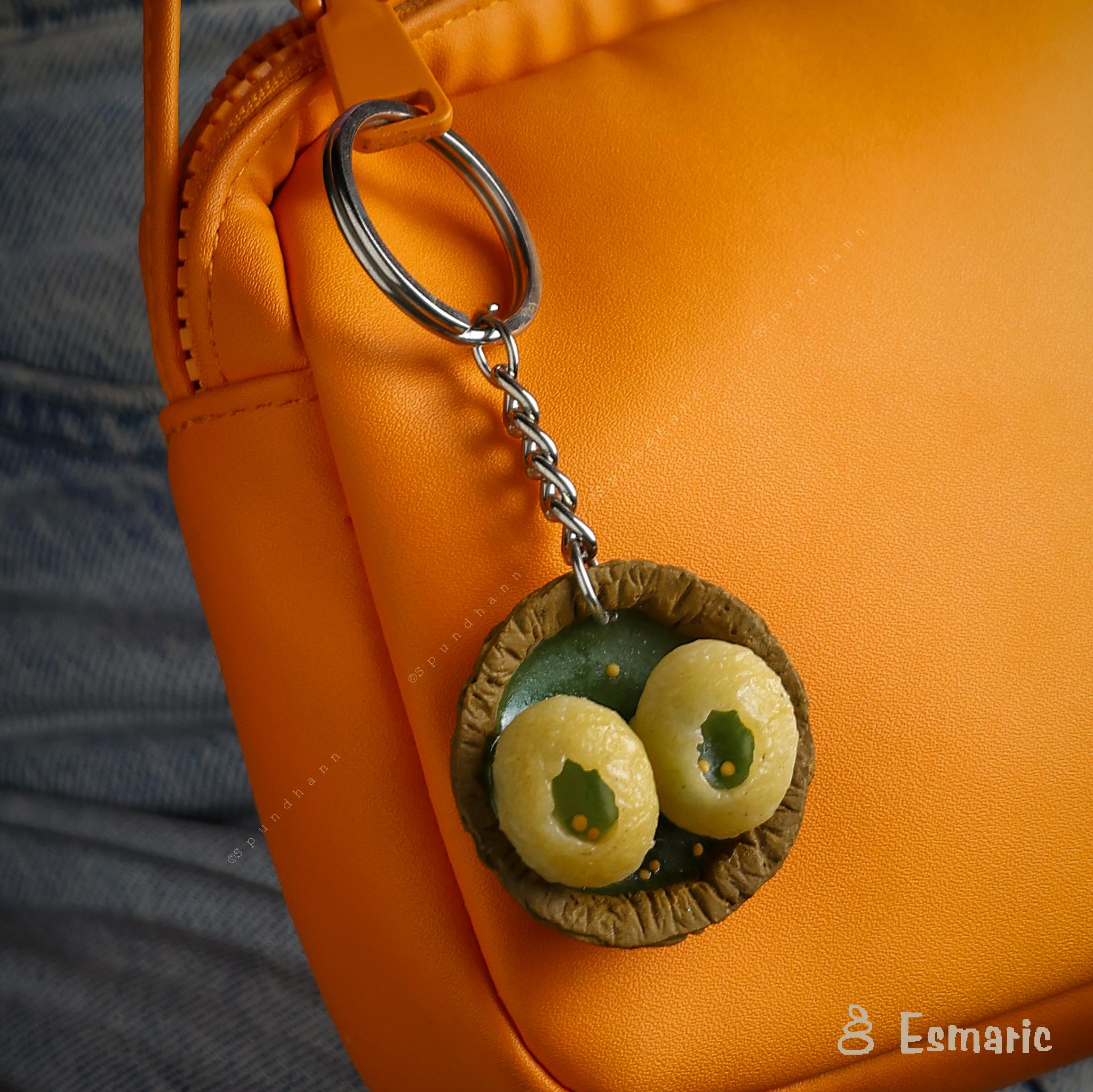 Keychain Miniature Chaat Corner