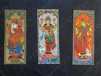 Pattachitras Lord Ganesh, Goddess Laxmi & Goddess Saraswati