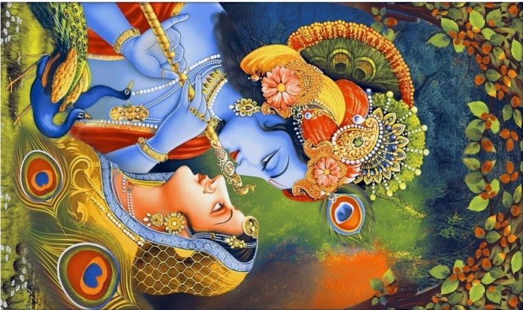 Cloth krishna Backdrops