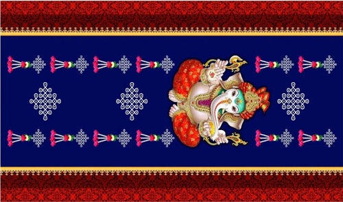 Cloth Ganesha Backdrops #2