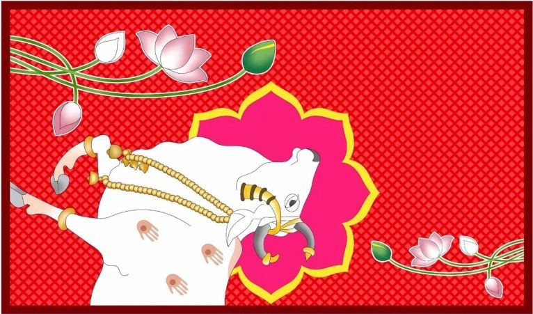 Cloth animal Backdrop #1