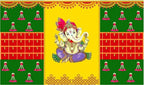 Cloth Ganesha Backdrops #3