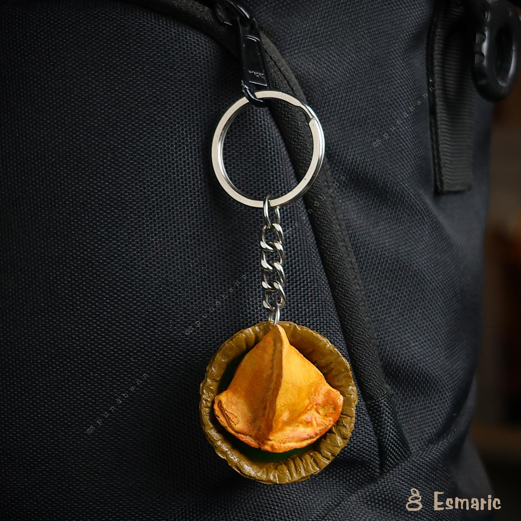 Keychain Miniature Chaat Corner
