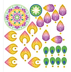 Rangoli with Stickers: Diwali Activity Book