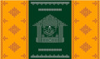 Cloth Ganesha Backdrops #3