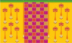 Cloth Floral Backdrops #3