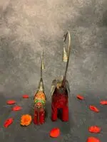Elephant Figurine Pair - Image 6