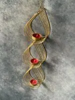 3-Drop Line Hanging Tea Light Holders