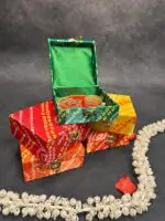 Square Bandhani Gift Box Only