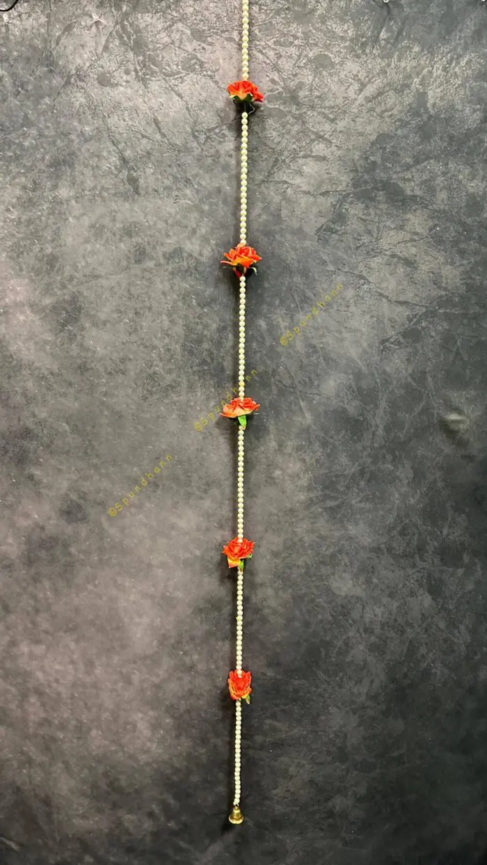 Pearl string with Rose Bud - Image 5
