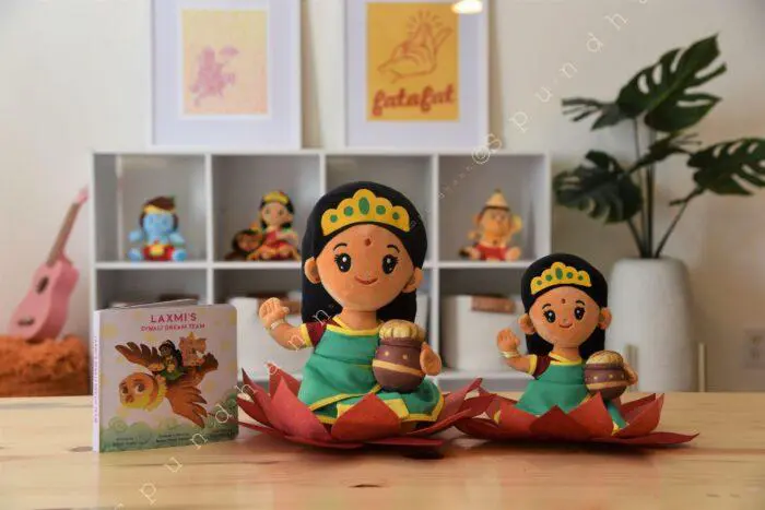 Laxmi Devi Mantra Singing Plush Toy - Image 1