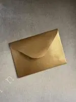 Gold envelope