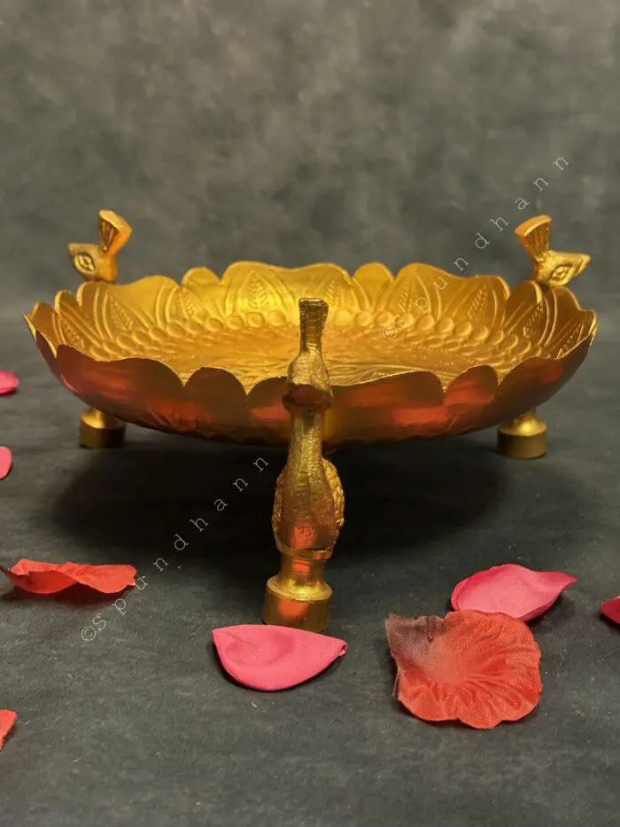 Peacock Plate / Platter – Small - Image 4
