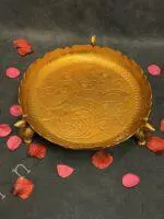 Peacock Plate / Platter – Small - Image 3