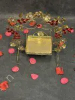 Studded Jhoola with leaf Square - Image 3
