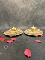 Golden Decorative Tealight Holder