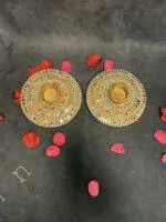 Golden Decorative Tealight Holder - Image 2