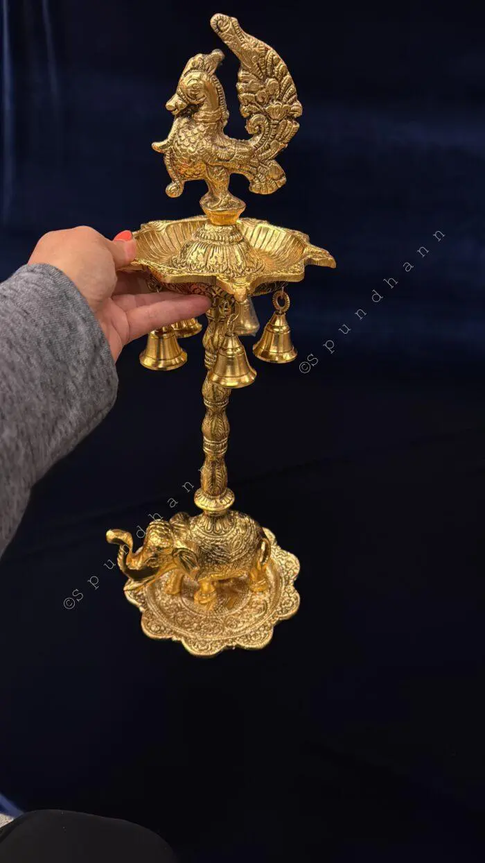 Elephant, Bell, Peacock Multi T Light - Image 7