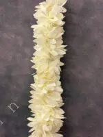 White Chameli String with Gold Drop - Image 2