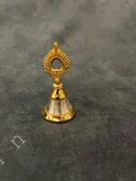 Metal Bell with Feather-Shaped Handle - Image 3