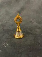 Metal Bell with Feather-Shaped Handle - Image 5