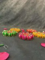 Mirror and Beaded Ball Tealight Holder - Image 4