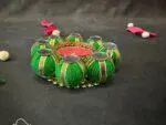Mirror and Beaded Ball Tealight Holder - Image 7