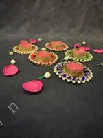 Bangle Tealight Holder with Pearls - Image 12
