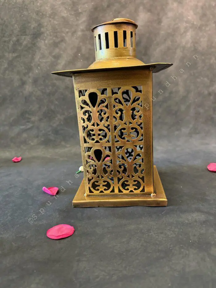 Square Designer Lantern - Image 2