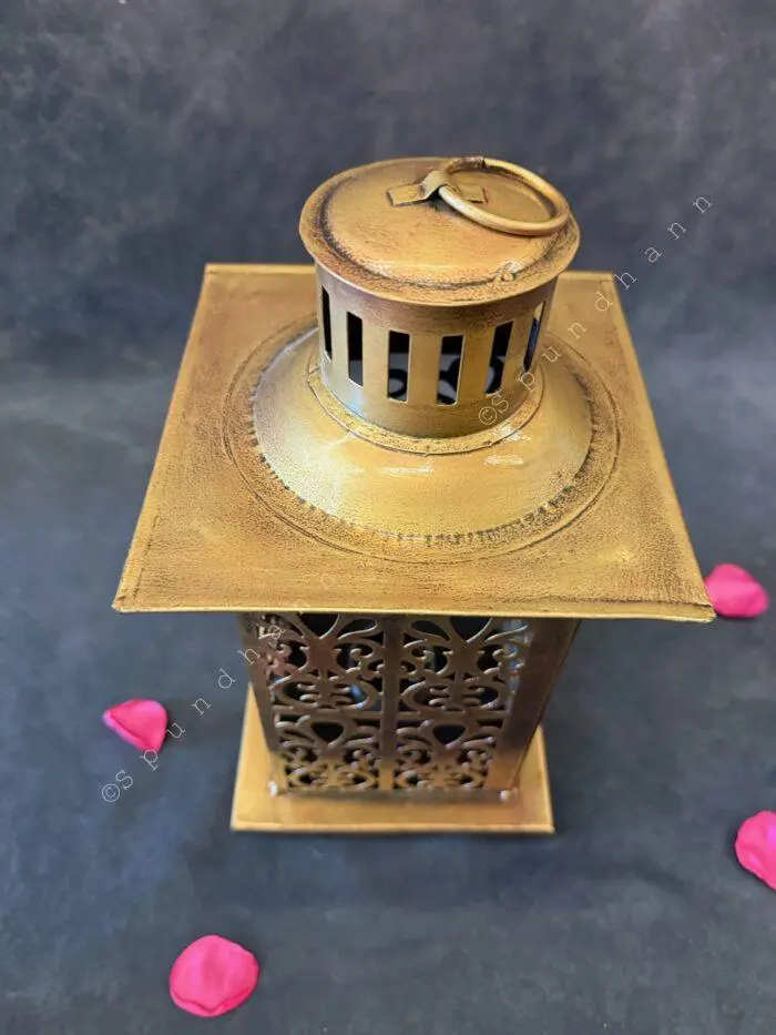 Square Designer Lantern - Image 3