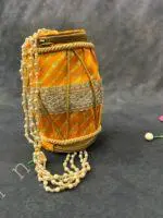 Decorative Dholki shape Purse - Image 5