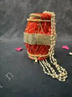 Decorative Dholki shape Purse - Image 4