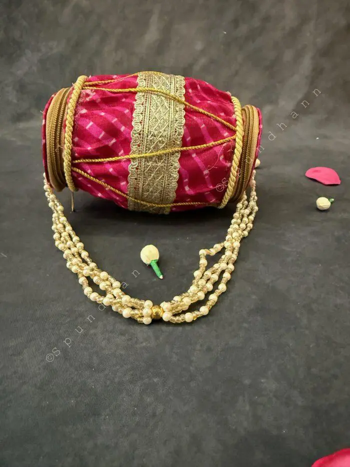 Decorative Dholki shape Purse - Image 2