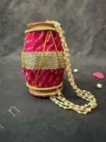 Decorative Dholki shape Purse - Image 13