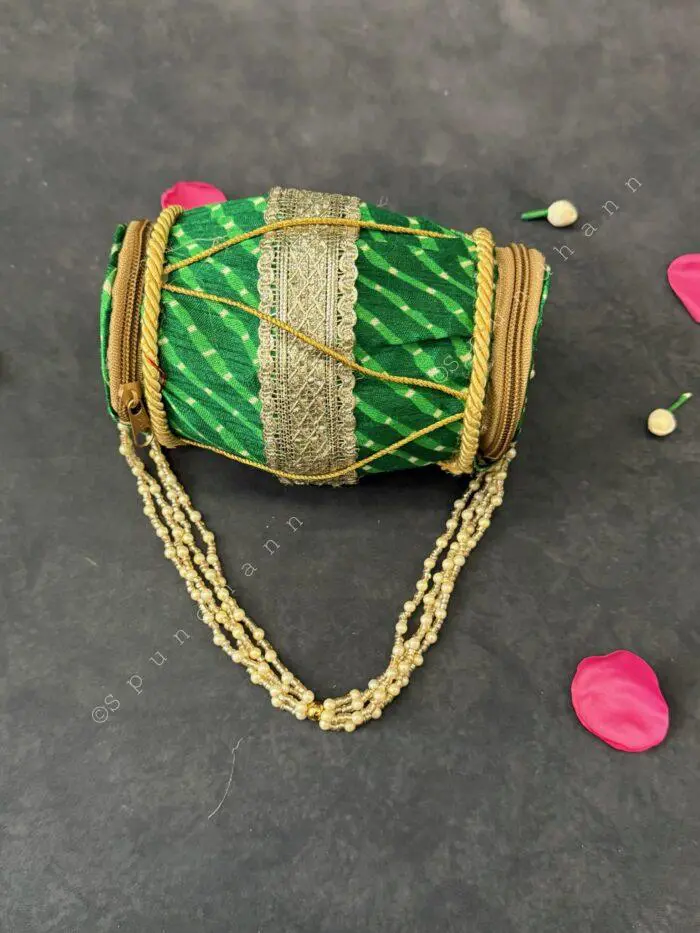 Decorative Dholki shape Purse - Image 10
