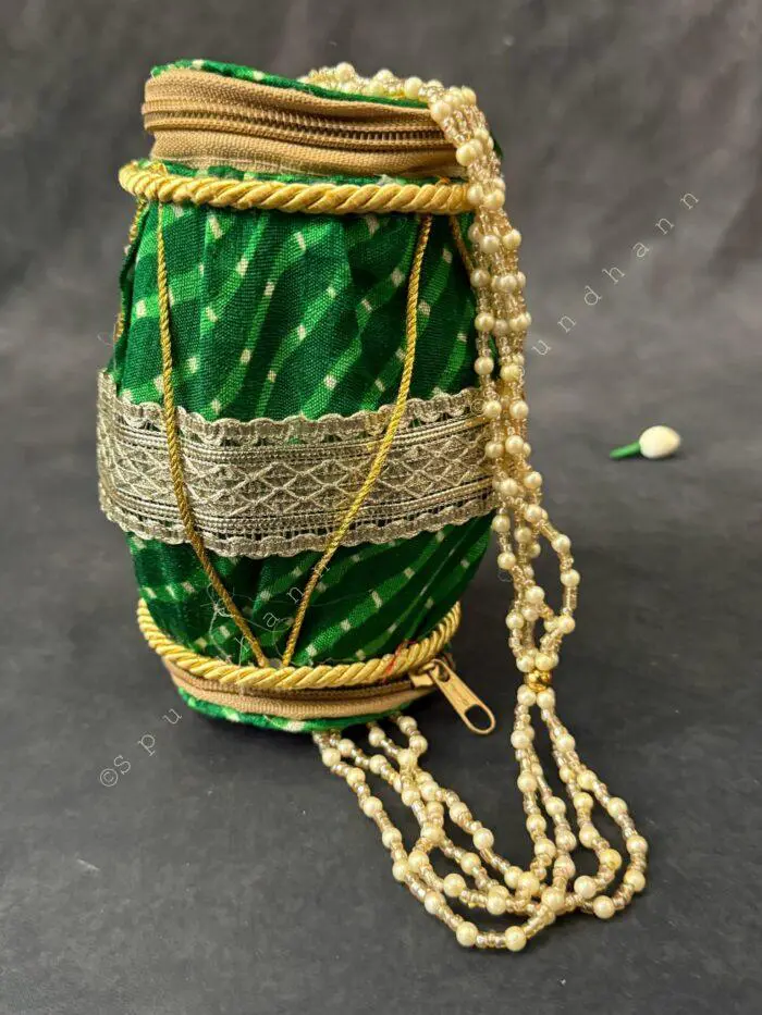 Decorative Dholki shape Purse - Image 3