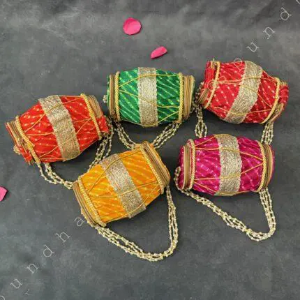 Decorative Dholki shape Purse