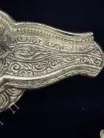 German silver and stone shivaling - Image 6