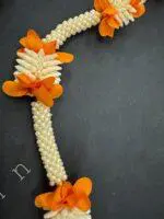 Mogra Pearl and colorful flower with Tassel - Image 6